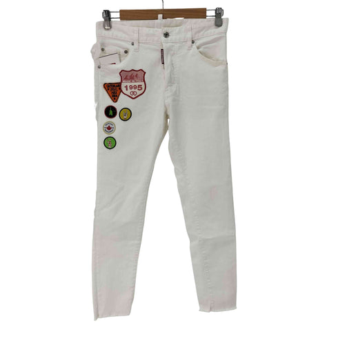 ディースクエアード DSQUARED2 ワッペン スキニーデニム  メンズ  46